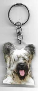 SKYE TERRIER DOG KEYCHAIN / DOGS K.FOB - Picture 1 of 2