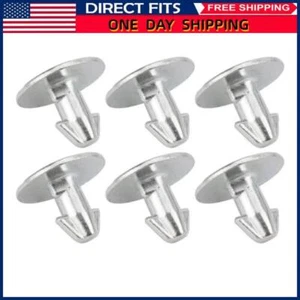 6PCS Lower Engine Access Cover Pin Screw 90674TY2A01 For Honda Accord Civic CR - Imagen 1 de 3