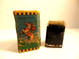 small vintage Lone Ranger Film for Cine View Viewer with damaged box - Picture 1 of 7