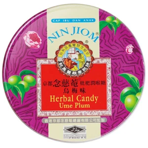 ( Pack of 12 ) NIN JIOM Herbal Candy Ume Plum ~ 60g - Picture 1 of 1
