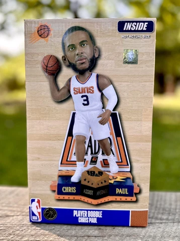 Chris Paul Phoenix Suns 2022 Assists Game Leader Bobble FOCO NEW ORIG BOX NIB Cover