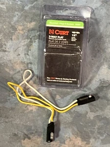 Desconexión/conexión rápida para automóvil ~ enchufe de arnés de cable SAE de 2 pines ~ Curt 58021 - Imagen 1 de 1