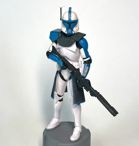 Star Wars Black Series Blue ARC Clone Trooper (Tartakovsky) 6 Inch Figure Cover