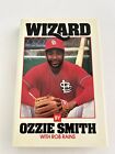 Wizard by Ozzie Smith with Rob Rains SIGNED St. Louis Cardinals Hardcover
