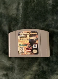 Command & Conquer N64 Nintendo 64 1999 Authentic Video Game - Picture 1 of 3