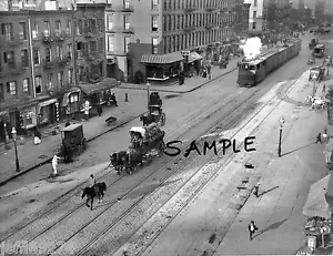 NYC CENTRAL RAILROAD 11º AV y 48º ST con Policía 1911 - Imagen 1 de 1