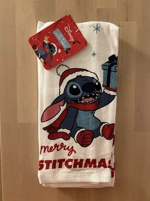 Juego de 2 toallas de cocina Disney Christmas Stitch “Feliz Stitchmas” Foto 1 de 2