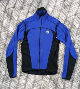 CASTELLI Softshell Cycling Jacket Full Zip Off Sleeve Convertible Women's Medium - Picture 1 of 12