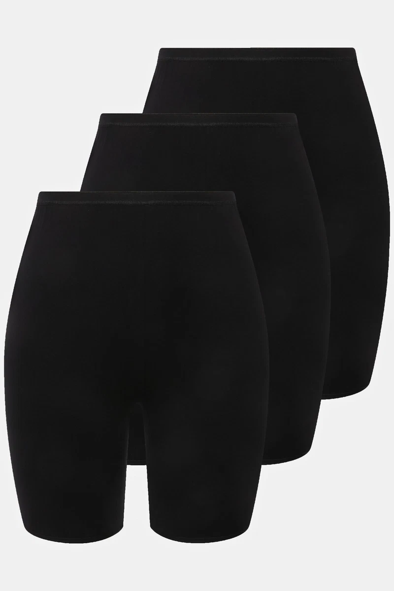 Ulla Popken Damen Taillenslip 2er-Pack – Bequeme Slips Für Große Größen, Hoher Bund