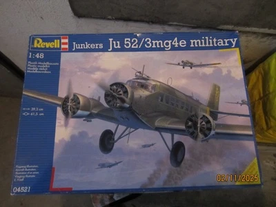 1/48 Revell Junkers Ju 52/3mg4e Military - Immagine 1 di 3