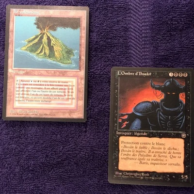 VOLCANIC ISLAND and Ihsan's Shade   Foreign Black Border  French  Light Play - Image 1 of 4