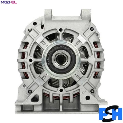 ALTERNATOR 555.528.090.000 FOR MERCEDES-BENZ M 166.995 2.1L M 166.940 1.4L 4cyl - Image 1 of 4