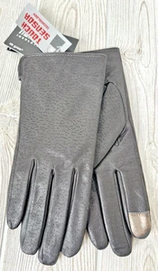 Guantes de vestir de cuero marrón Lauer talla grande tecnología de sensor táctil aislante nuevos con etiquetas - Imagen 1 de 11