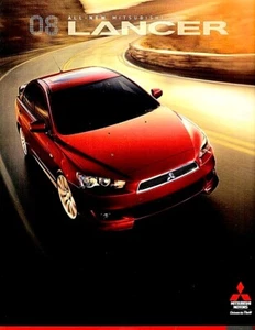 2008 MITSUBISHI LANCER SEDAN—26 PAGE US DEALER BROCHURE—DE ES GTS—NOS - Picture 1 of 1