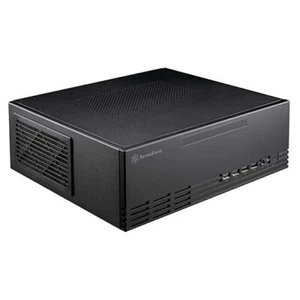 Silverstone ML11B (Black) Milo11 Slim Micro-ATX/Mini-ITX Case - Picture 1 of 8