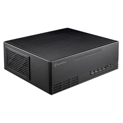 Silverstone ML11B (Black) Milo11 Slim Micro-ATX/Mini-ITX Case - Image 1 of 4