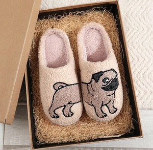 Cute Sausage Dog Slippers - Cozy Dachshund Design Indoor Shoes for Women & Kids - Picture 1 of 12