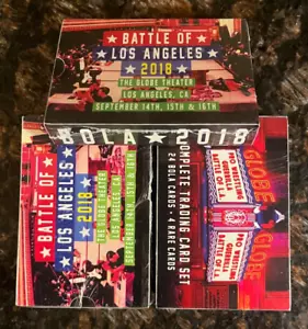 2018 BOLA Battle of Los Angeles Wrestling Trading Card Set w/ Walter and Allin - Picture 1 of 1