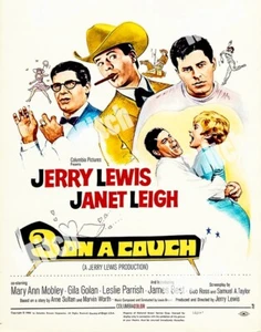 JERRY LEWIS  in  THREE ON A COUCH  1966 11 X 14  POSTER LOBBY CARD - Picture 1 of 1