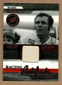 2006 PRESSEAUSWEIS LEGENDS RACING ARTIFACTS FEUERANZUG BRONZE BUDDY BAKER #41/399 - Bild 1 von 1