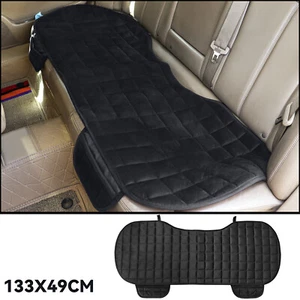 Car Winter Warm Seat Cover Protector Rear Back Row Chair Cushion Protect Pad Mat - Picture 1 of 10