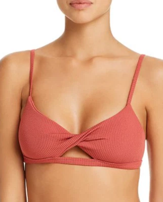 Top de bikini Minkpink Kaya frente torcido precio de venta sugerido por el fabricante 49 USD talla L # U5 317 NUEVO    Foto 1 de 3