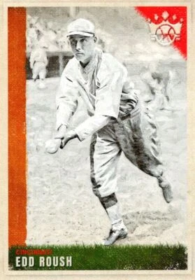 2022 Panini Diamond Kings Edd Roush Cincinnati Reds #17 - Image 1 of 2