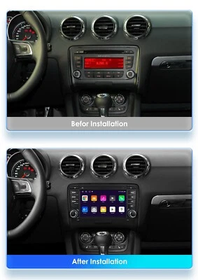 32G For Audi TT 2008-2014 Carplay Android 13.0 Car Radio Carplay GPS Stereo WIFI Foto 1 de 4