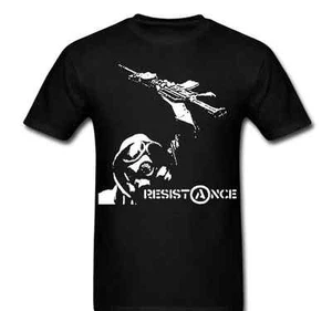 Resistance Anarchy Anarchist revolution anti-capitolism Tee shirt t-shirt anon - Picture 1 of 1