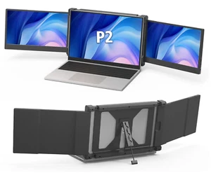 Kefeya P2 Portable Monitor Erweiterung für Laptop 12" FHD 1920x1080 HDMI USB-C - Photo 1/7