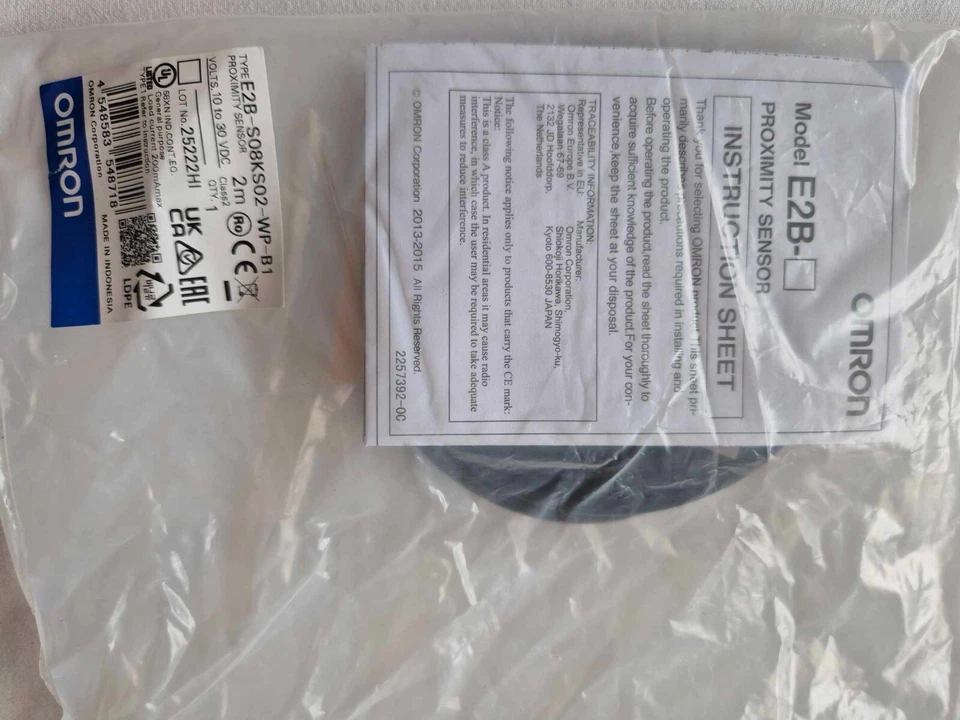 Brand new OMRON E2B-S08KS02-WP-B1 Sensor&Proximity Switch - Image 1 of 1