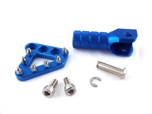 Tritt + Schalthebel Spitze blau passend für Husqvarna 701 GasGas 700 KTM 690 SMC - Bild 1 von 4