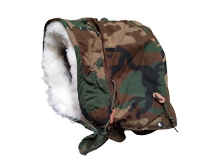 US Military Fire Resistant Aramid Snorkel Hood ECW Aircrew Woodland NEW - Picture 1 of 7