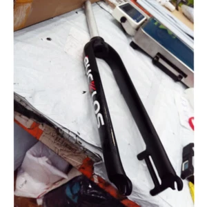 MTB 26 inch Bike Rigid Fork Aluminum Alloy 1-1/8" Disc Brake Fork 9*100mm QR - Picture 1 of 6