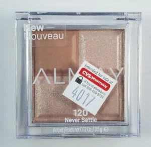 Almay Eyeshadow Never Settle 120 Beige Fair Skin Tones - Picture 1 of 2