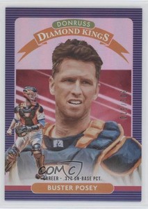 2020 Panini Donruss Diamond Kings Career Stat Line /370 Buster Posey #2