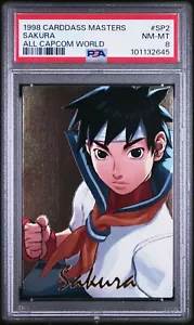1998 Carddass Masters All Capcom World - Sakura SP2 | PSA 8 - Bild 1 von 2