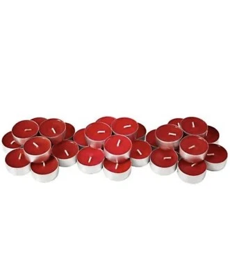 SINNLIG Scented Tealight Candle, 30PC, Sweet Berry, Dark Red. NEW / SHIPS FAST - Image 1 of 4