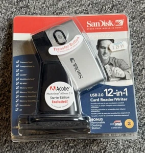 Sandisk 12 In 1 USB 2.0 Card Reader - Picture 1 of 2