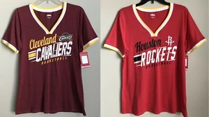 Nueva camiseta para mujer de la NBA corte delgado (pecho pequeño/corte cintura) - ELIGE 1 - Imagen 1 de 24