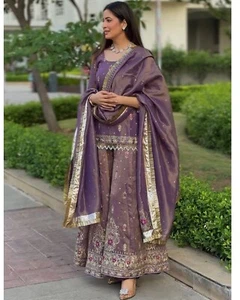 Sharara suits for women party wear Dress Pakistani Suit Readymade Sarara Suit - Picture 1 of 9