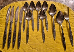 Ekco Eterna Santiago Custom Stainless Steel Flatwear - Picture 1 of 2