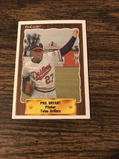 Phil Bryant, P, Tulsa Drillers, 1990 ProCards #1149