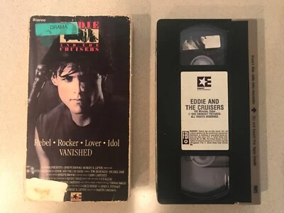 Eddie and the Cruisers (VHS, 1984) Michael Pare, Tom Berenger - Image 1 of 4
