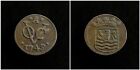 Netherlands Indies / Zeeland - VOC Duit 1745 m.m.t. burcht ~ Scho. 170