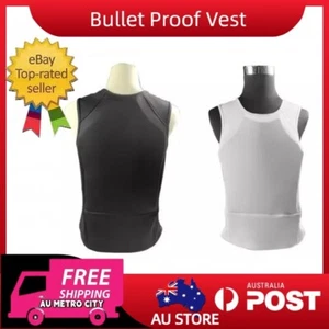 Bullet Proof Vest Waistcoat Body Armour Anti Bulletproof Clothing Safe Security - Bild 1 von 16
