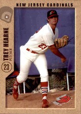 2005 New Jersey Cardinals Grandstand #16 Trey Hearne Lufkin Texas Baseball Card