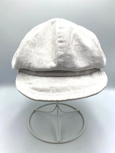 Guess Women's Cabbie Newsboy Cap Hat White One Size - Picture 1 of 5