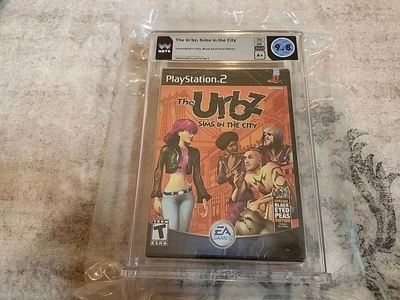 The Urbz: Sims in the City Black Eyes Peas 1ST PRINT Sealed PS2 WATA 9.8 A+ TOP! - Image 1 of 4