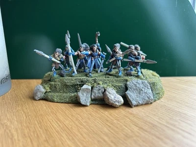 Warhammer Fantasy Battles Wood Elf Squad, pintado con base Foto 1 de 4